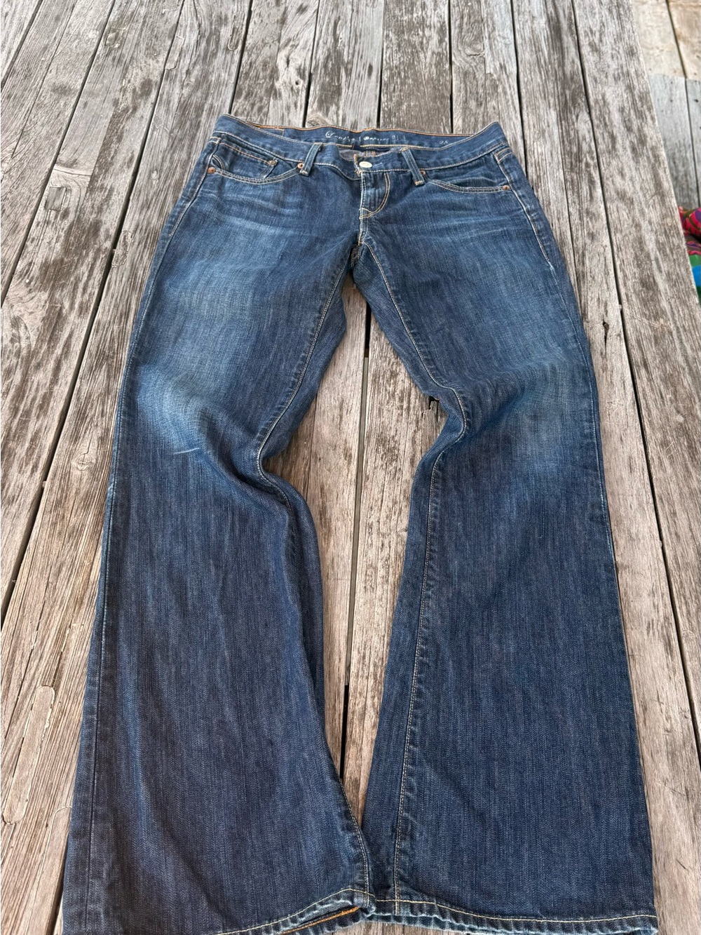 Levi’s Noughties SWANK Flared low-slim boot Big “E” Jeans - RARE